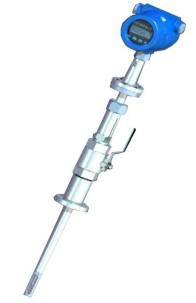 防爆熱式氣體質量流量計插入型安裝結構圖